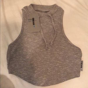 Gymshark Grey crop top